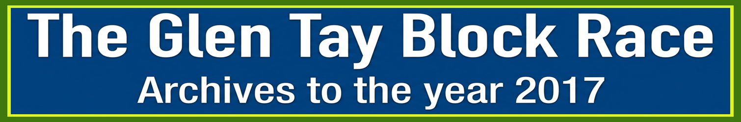 Glen Tay Block Race Archives